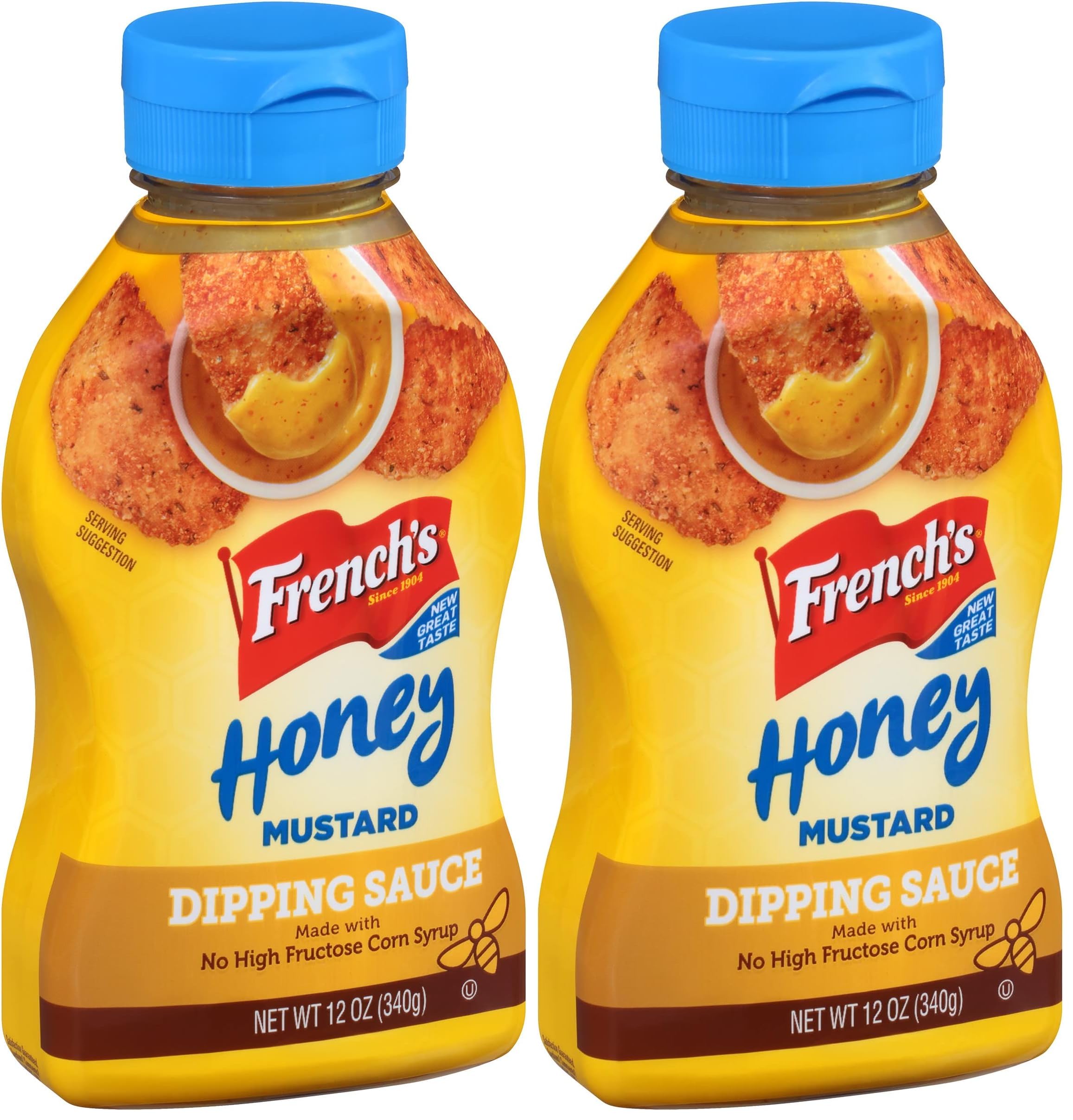 Honey Mustard Dipping Sauce, 12 oz (Pack of 2)