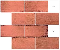 Vista 10 de Mosaicos 3D autoadhesivos para cocina, baño y tocador, 10 hojas de alta calidad, paneles decorativos impermeables (12 x 10) (verde pavo real)