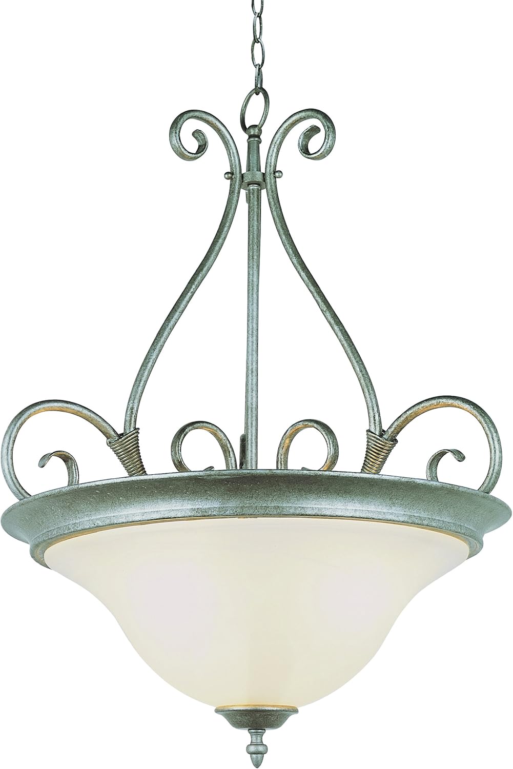 Trans Globe Lighting 6394 ROB 3Light Iron Large Pendant Light, Rubbed Oil Bronze