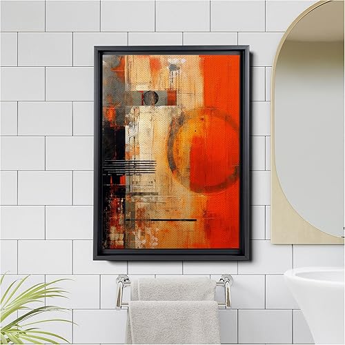 Miniatura 3 de Fusion of Vibrance, and Red Modern Painting on Canvas - Fine Art and Acrylic Abstract Painting for Captivating Living Room Wall Decor