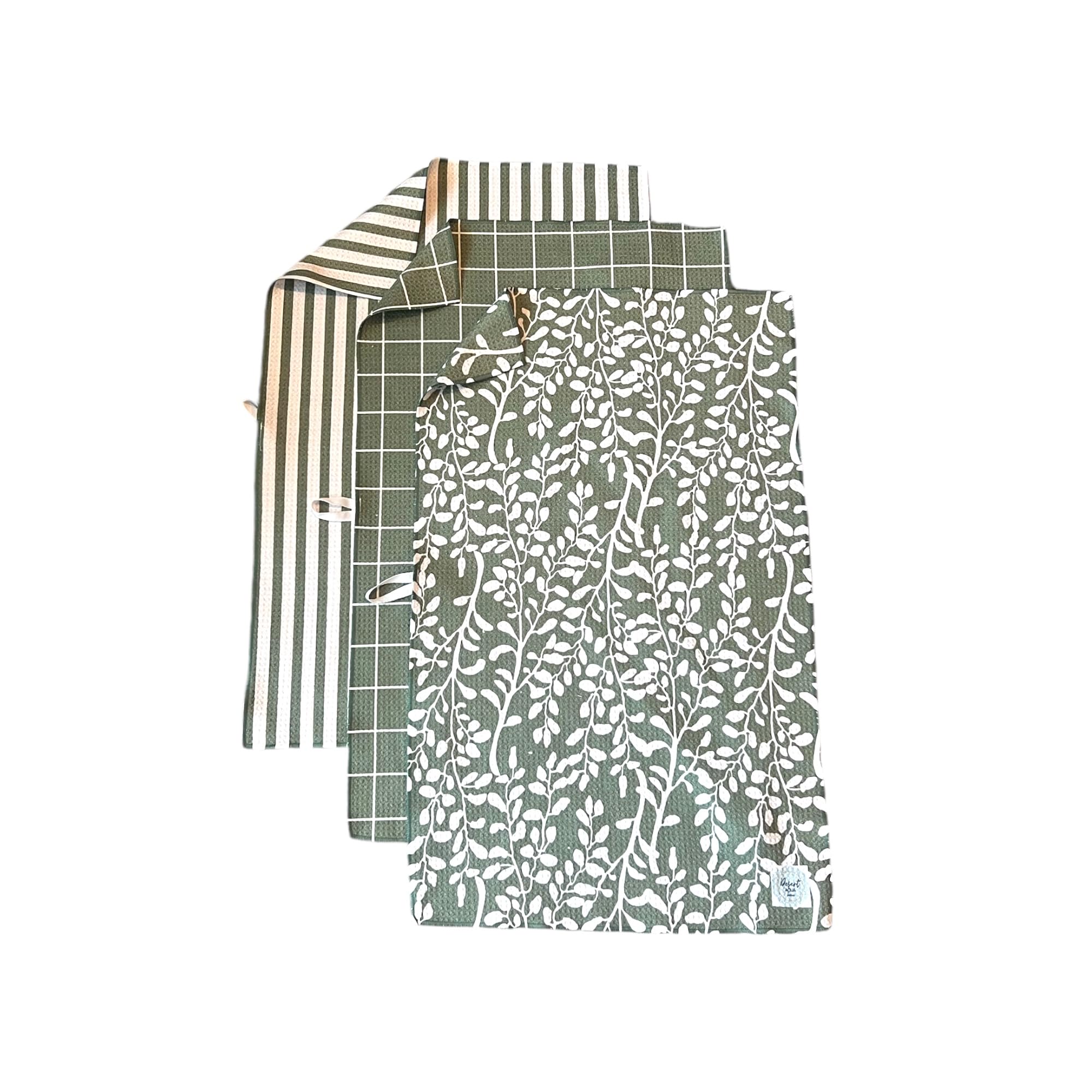 Desert Aqua Double Sided Microfiber Towels