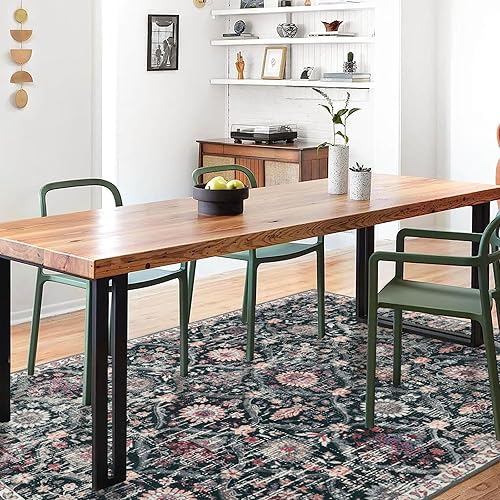 Vista 216 de Lahome - Alfombra de marroquí tejida, alfombra para cocina, pasillo, antideslizante, pasillo para entrada, pasillo de lavadero, dormitorio, 274 x