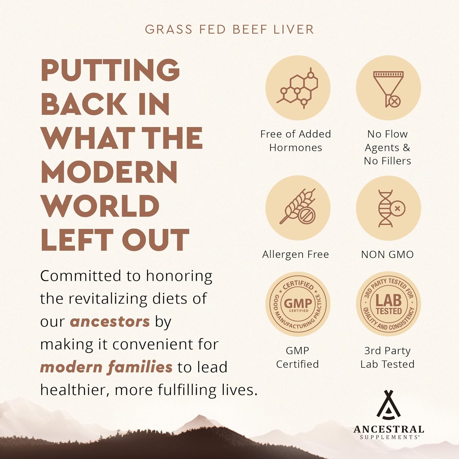 Ancestral Supplements Grass Fed Beef Liver 180 Capsules, Supports Energy Production, Detoxification, Digestion, Immunity and Full Body Wellness, Non-GMO, Freeze Dried Liver... 7 Ancestral Supplements Grass Fed Beef Liver 180 Capsules, Supports Energy Production, Detoxification, Digestion, Immunity and Full Body Wellness, Non-GMO, Freeze Dried Liver... - Image 5