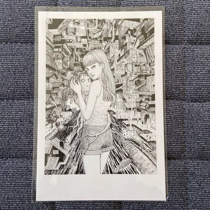 Amazon.co.jp: 伊藤潤二展 ポストカード 富江 : おもちゃ