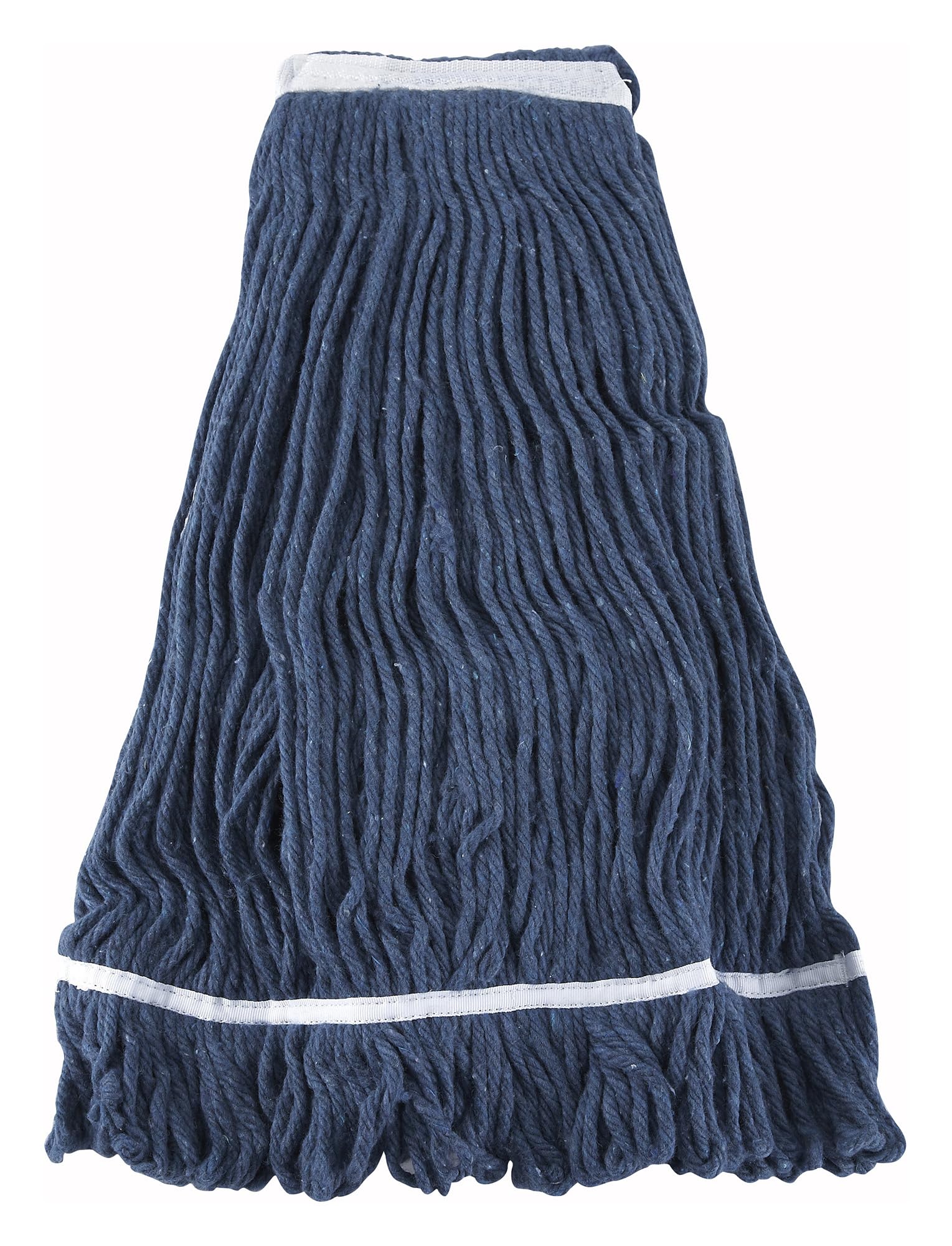 Winco Yarn Mop Head, 32-Ounce, 4 Ply Loop End, Blue