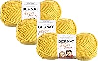 Vista 7 de Ovillo sólido Bernat Softee Chunky, otro, rosado bebé, Paquete de 1
