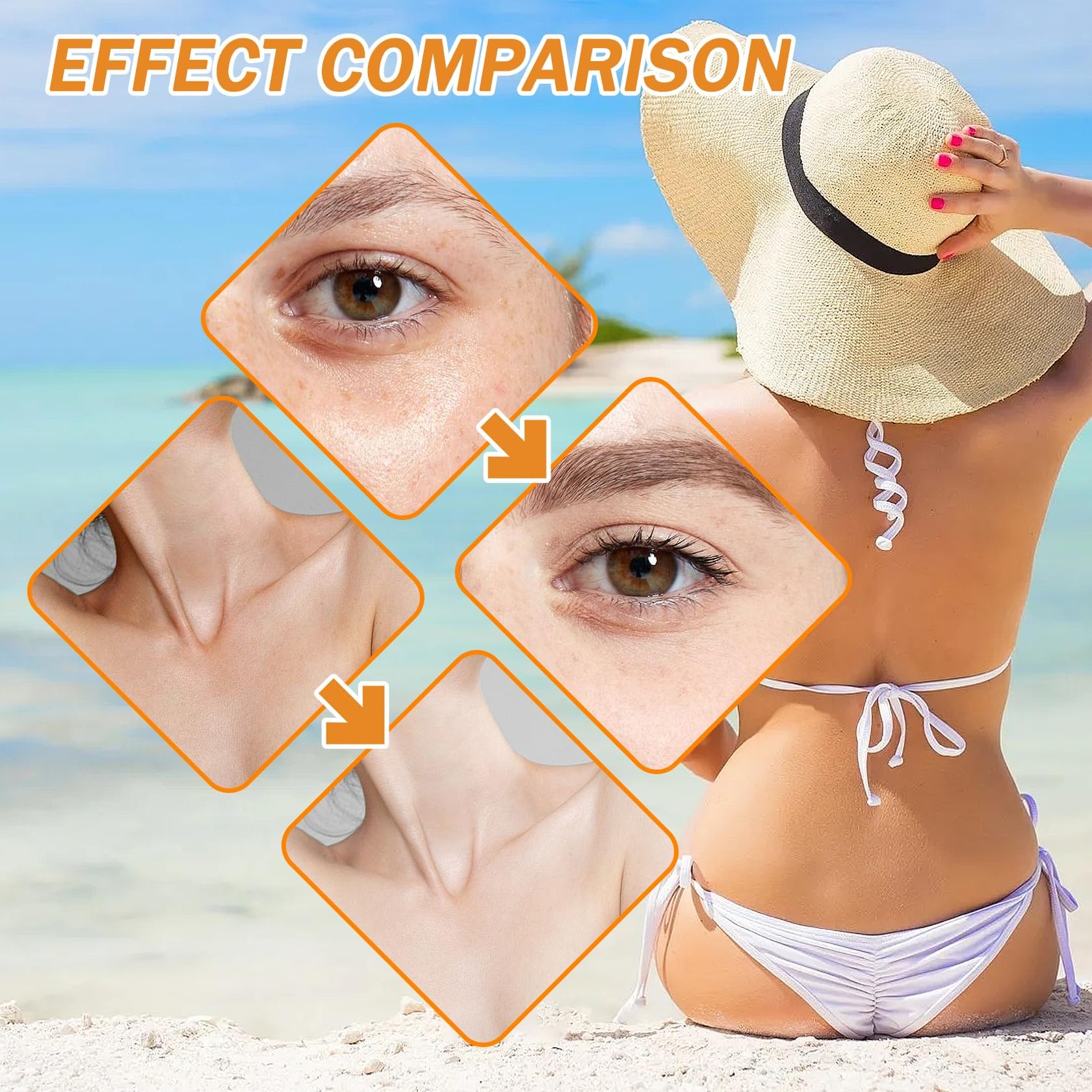 Amazon.com: Tinted Sunscreen,Face Sunscreen Cream SPF 50+ PA+++
