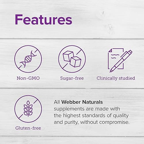 Miniatura 2 de Webber Naturals Collagen30 con ceramidas, péptidos de colágeno bioactivos, 120 tabletas, brillo hidratante, ayuda a mejorar la hidratación