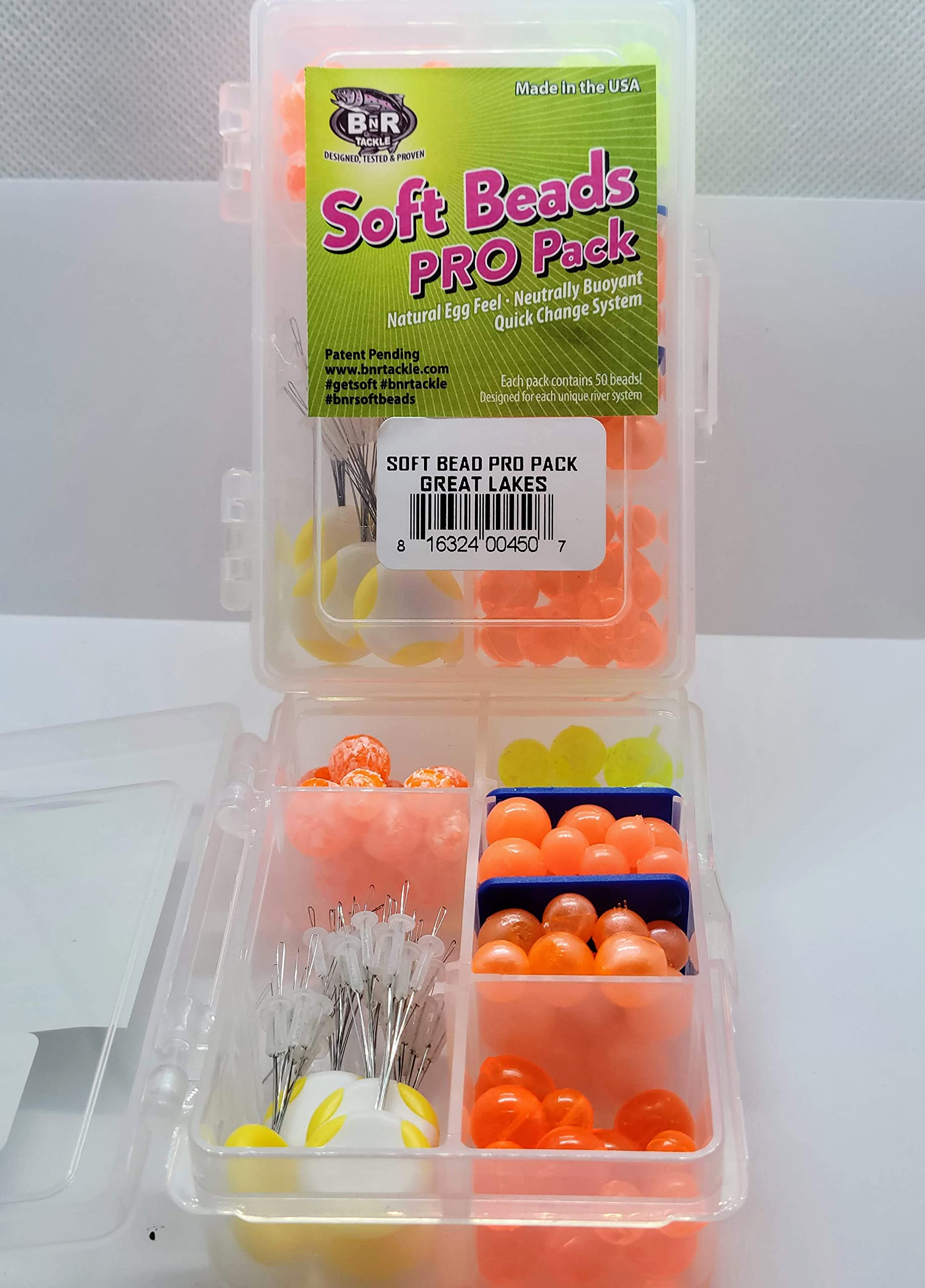 Bnr Tackle Soft Beads Pro Pack Great Lakes Fishing Tackle
