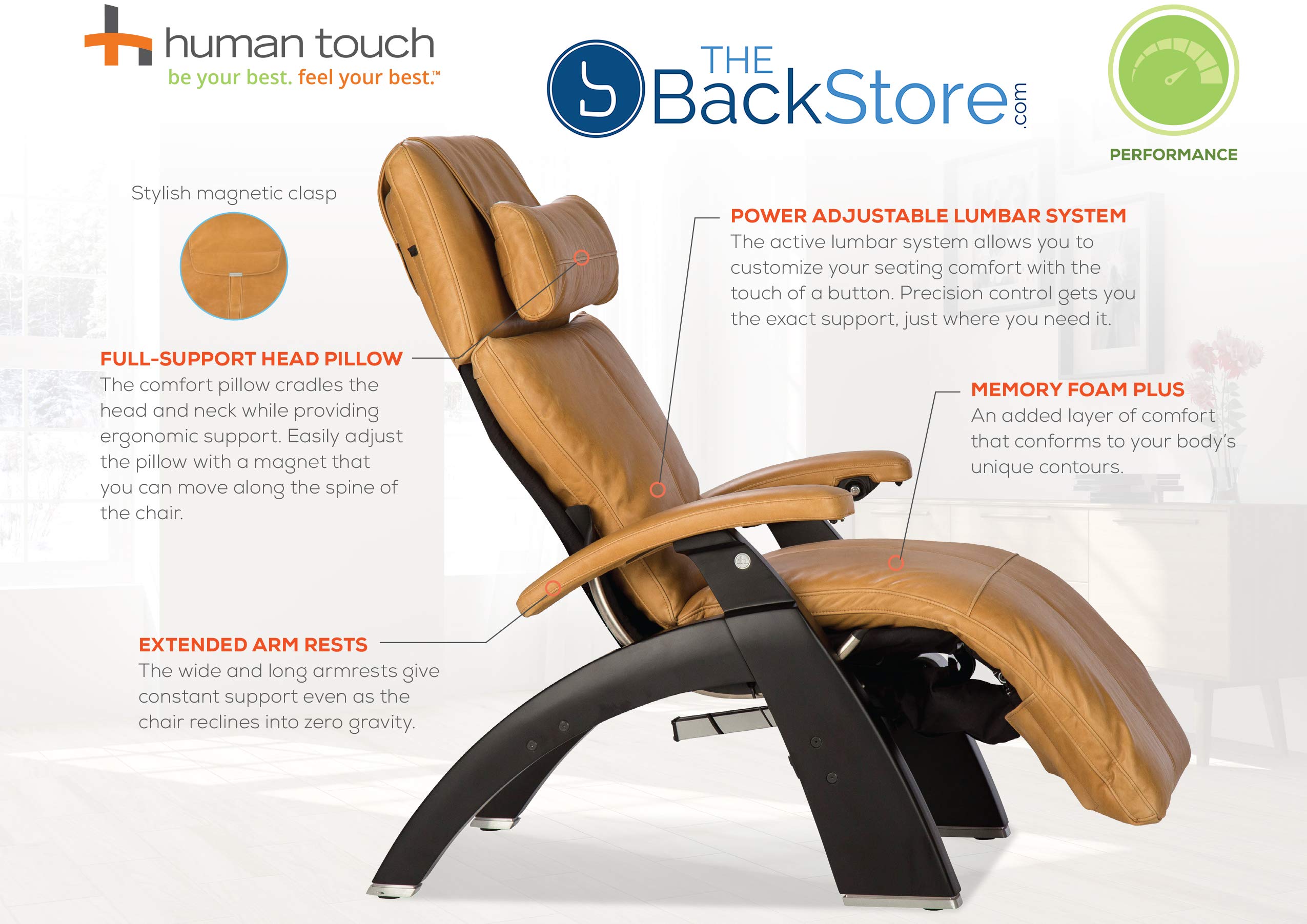 Amazon.com: Perfect Chair Human Touch PC-420 Manual Zero Gravity 