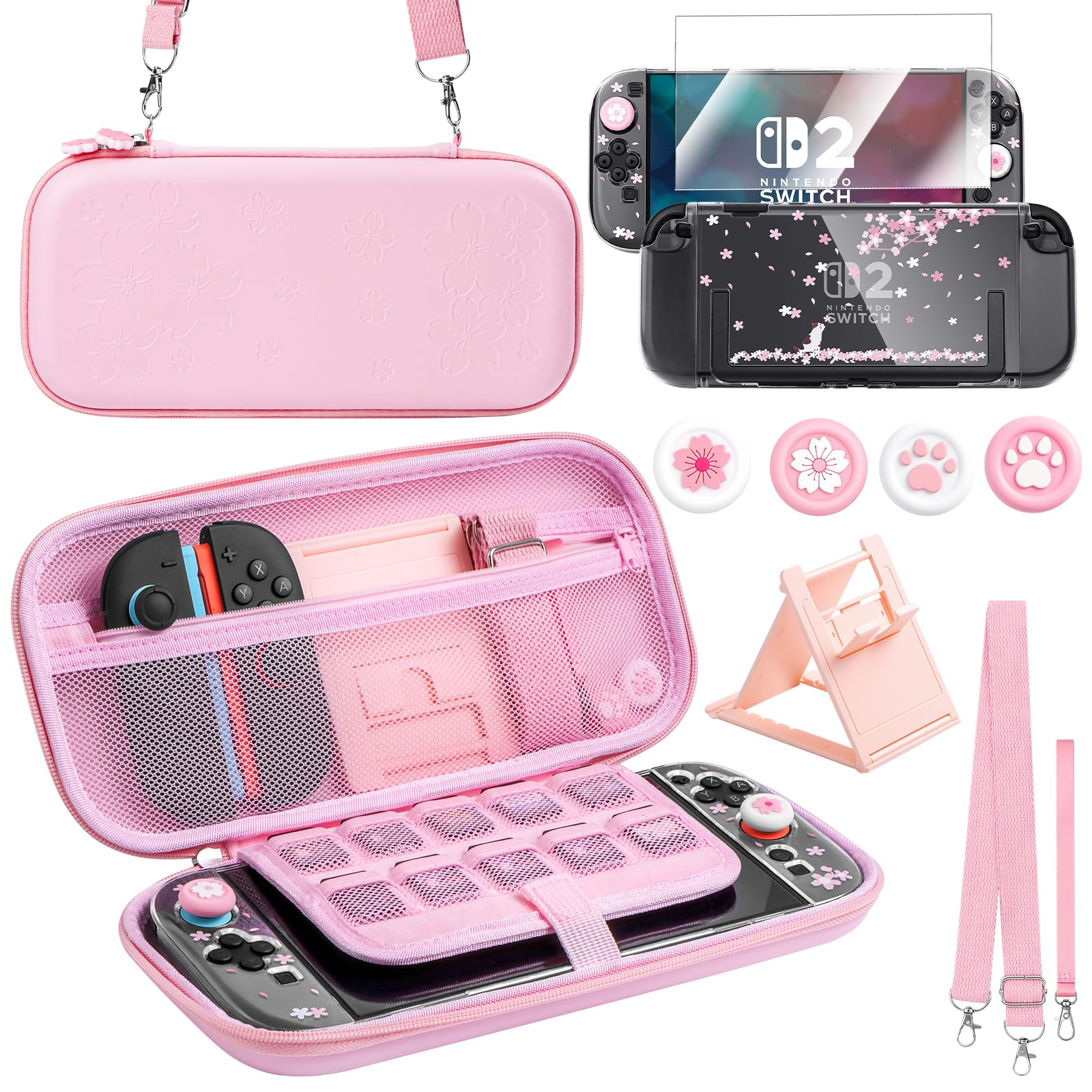 Amazon.com: BRHE Cute Travel Carrying Case for Nintendo Switch 2
