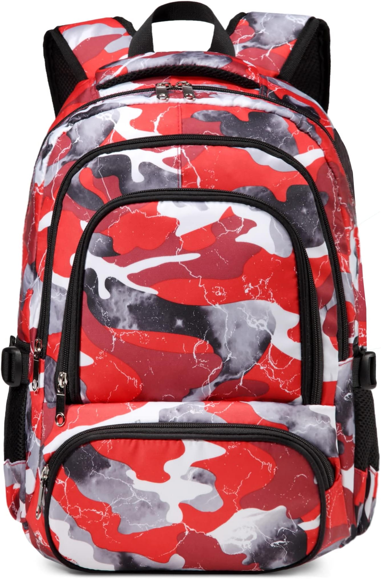 adidas red camo backpack