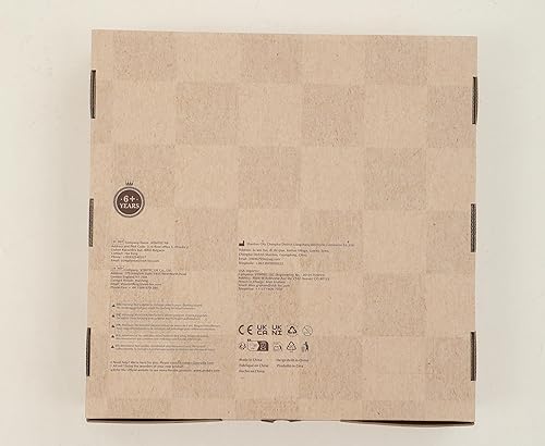 Miniatura 10 de Peradix Juego de ajedrez magnético con 2 cajones de almacenamiento integrados, juegos de mesa de estrategia de madera de 15 pulgadas, 2 reinas