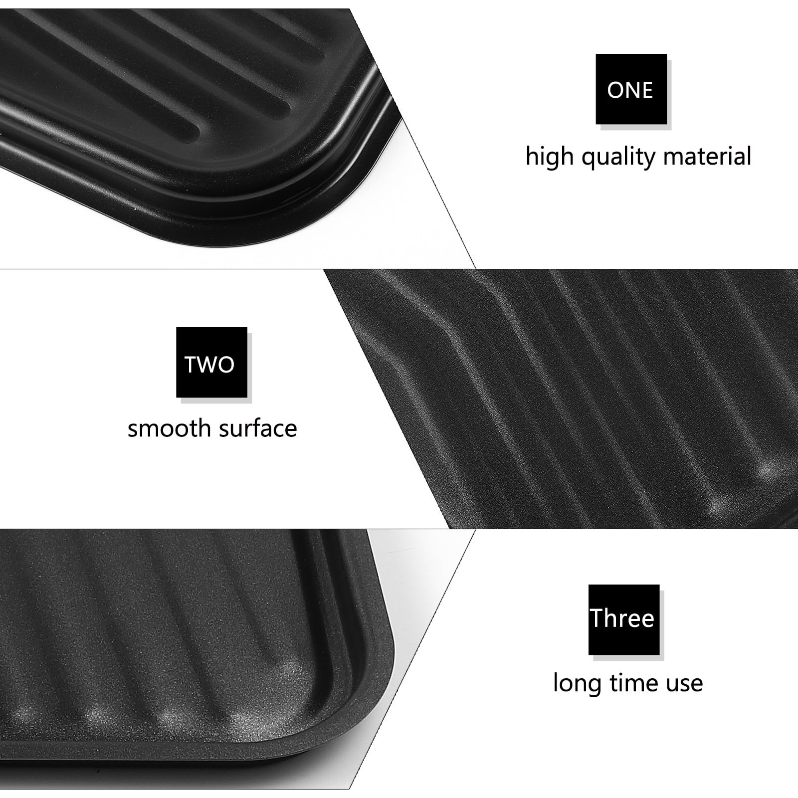 Placa Antiadherente para Barbacoa con Recubrimiento Grueso para Parrilla y Cocina Ligera y Fácil de Limpiar para Carnes y Verduras
