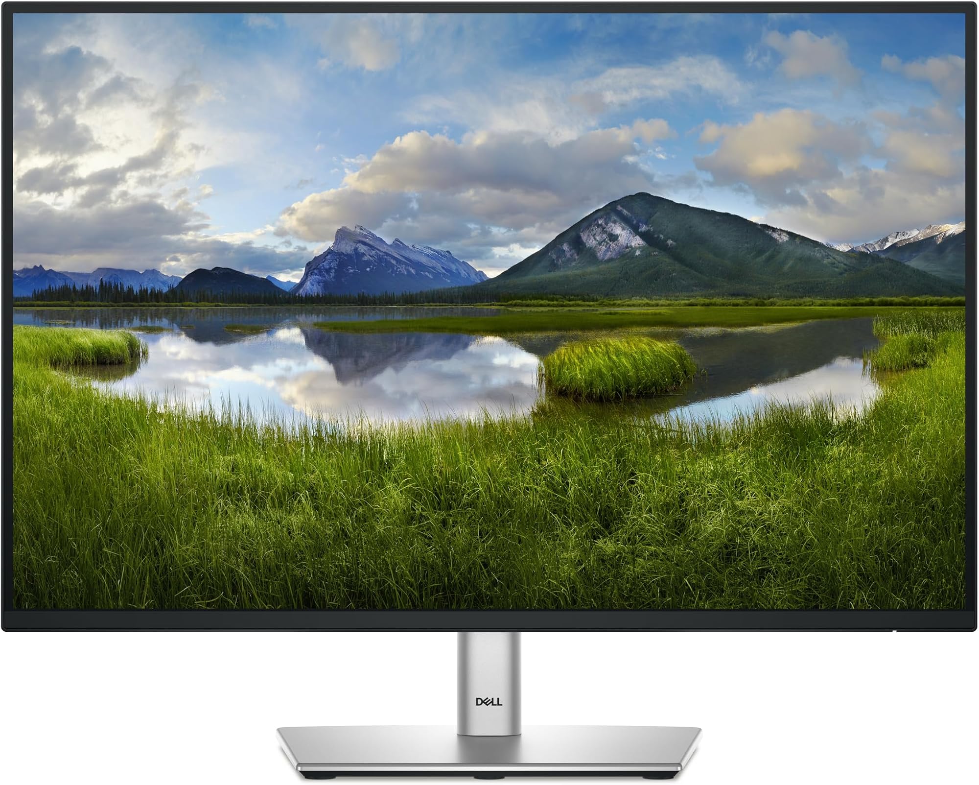 Dell P2425 24 Inch WUXGA (1920x1200) 16:10 Monitor, 100Hz, IPS, 5ms, 99% sRGB, USB-C, DisplayPort, HDMI, VGA, 4x USB, 3 Year Warranty, Black: image 1 of 3