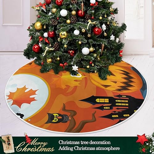 Miniatura 42 de Falda de árbol de Navidad para fiesta de cumpleaños, falda de árbol de 36 pulgadas, globos, tartas, faldas de árbol de Navidad, tapete de pie