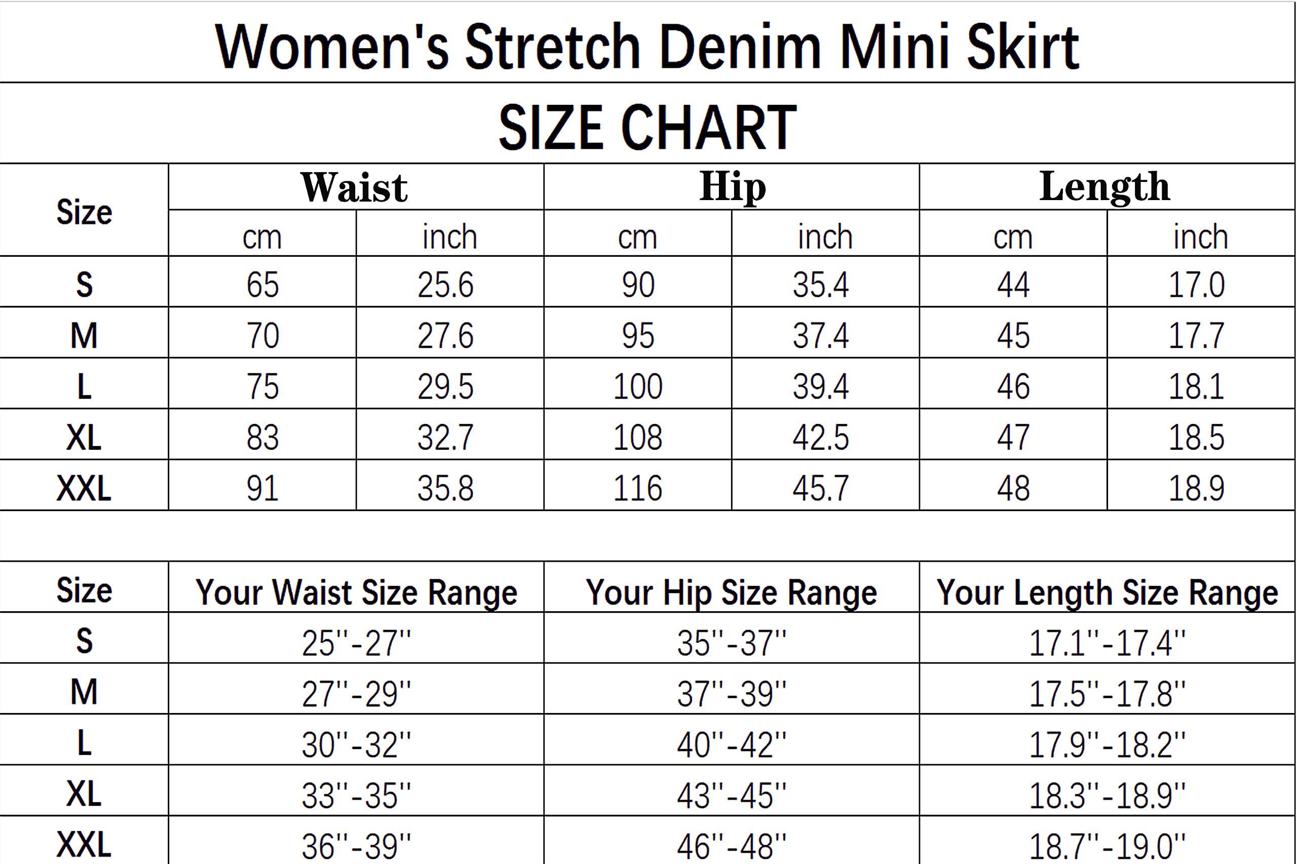 GUANYY Mini Jupe en Jean Taille Haute pour Femme, décontractée, élastique, ajustée | Mini jupe en jean taille haute ; tissu extensible doux ; design classique à 5 poches ; style cowgirl Y2K