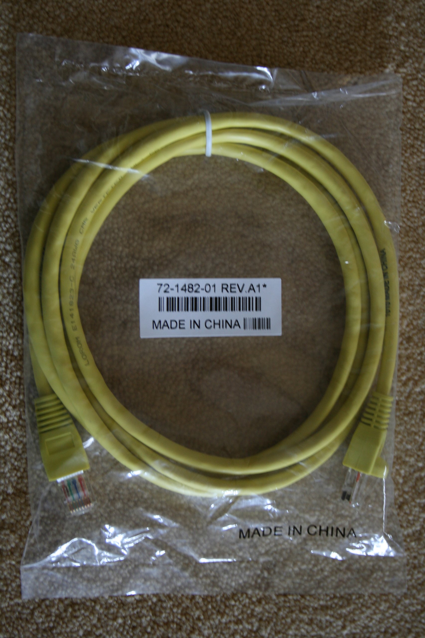 Cisco Cavo di rete RJ-45 (M) RJ-45 (M) 1,8 m Giallo