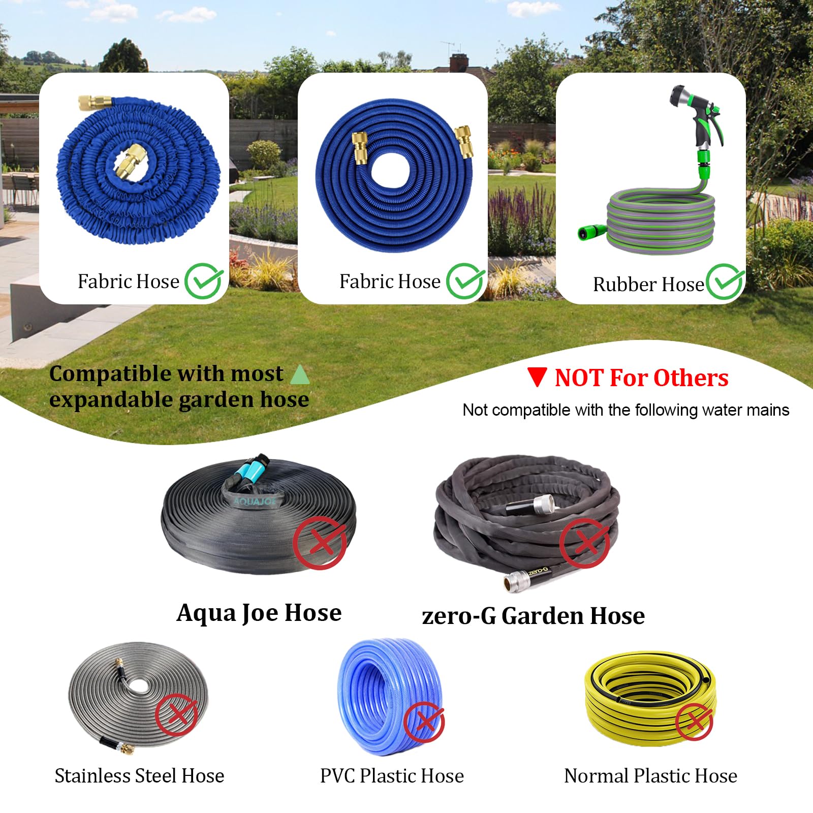 Adattatore Riparazione Tubo Espandibile Confezione 2 Connettori Ottone 388960279127