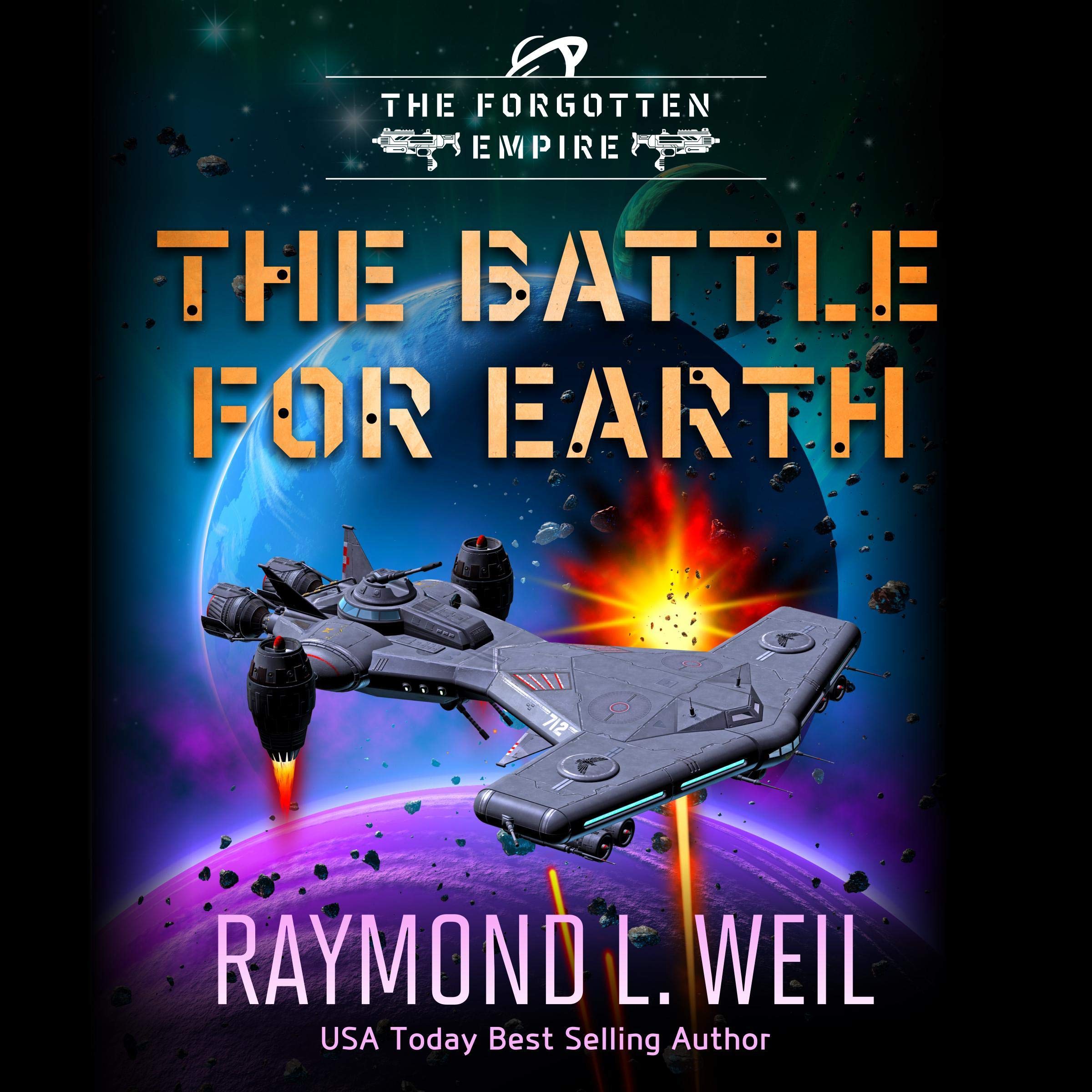 Cover art for The Forgotten Empire: The Battle for Earth, Book Three
