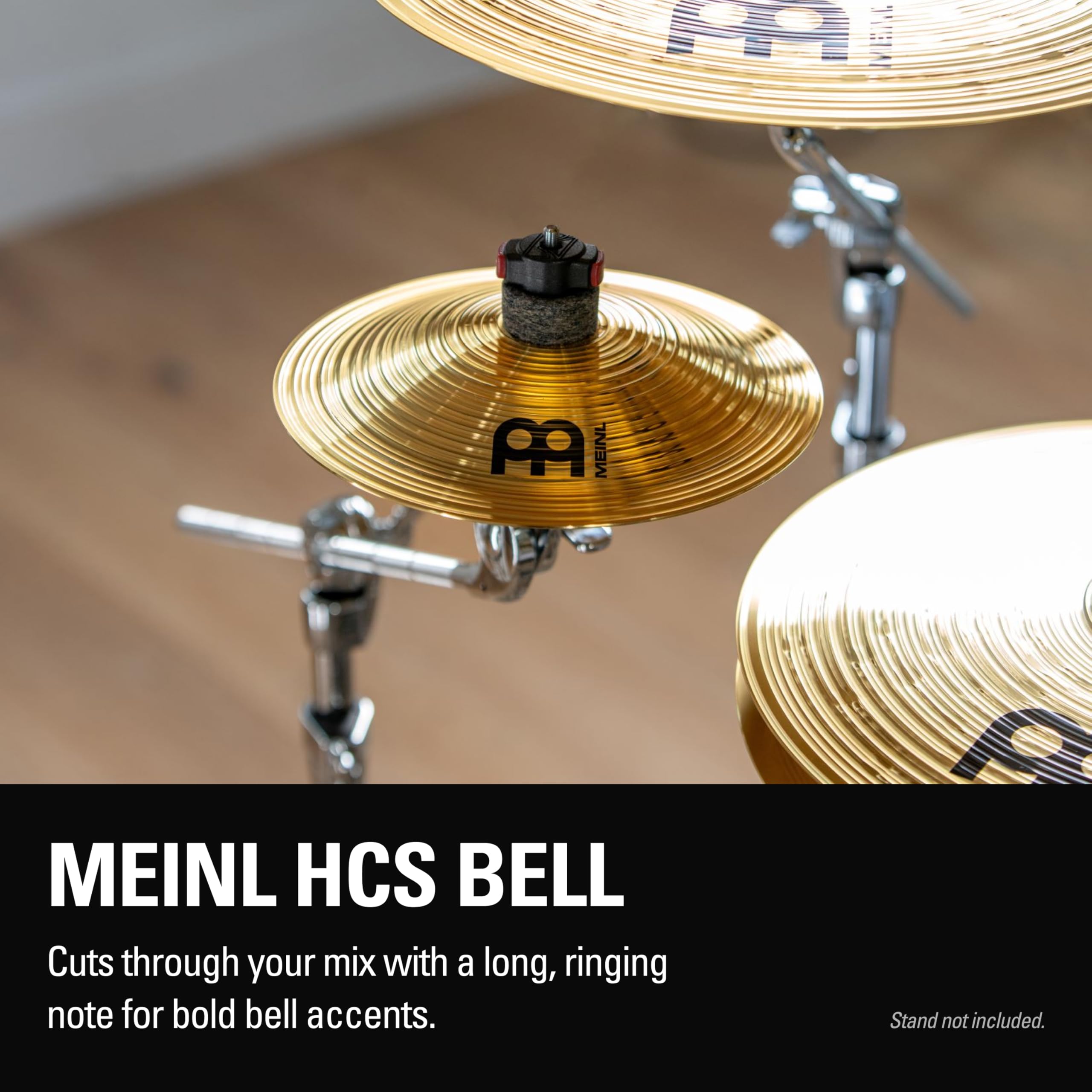 Meinl Cymbals HCS Bell 8" piatto ottone per batteria made in Germany HCS8B