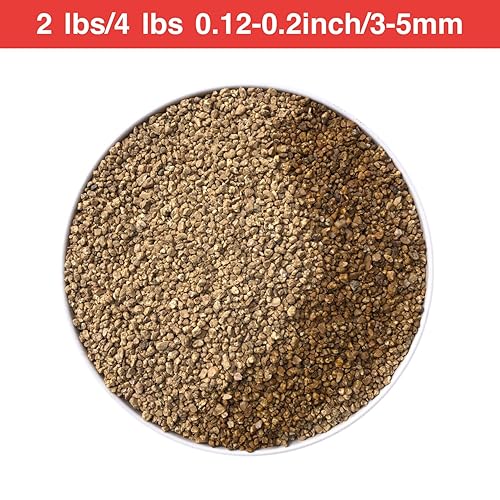 Miniatura 2 de Piedras de maifanitum de 2 libras 4 libras para suculentas, cactus bonsái, rocas decorativas, cubiertas de suelo para plantas de interior, grava