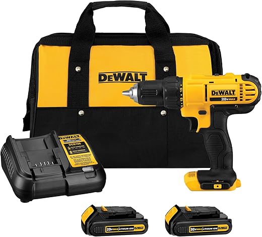 DEWALT 20V Max Cordless Drill