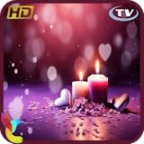 バレンタインデーのロマンスTV - 穏やかな音楽と暖炉で愛に満ちた雰囲気を演出