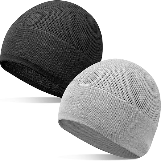 Bamboo Lightweight Skull Cap Beanie Hat for Men Women, Soft and Comfy Sleep Cap Watch Hat