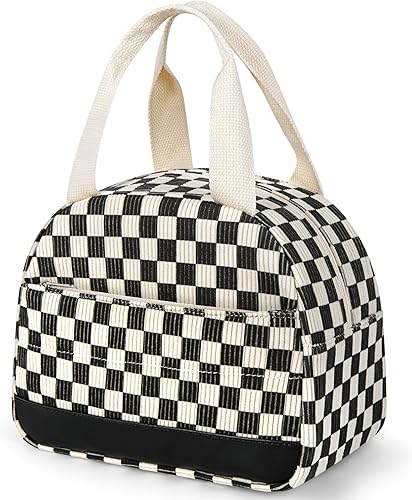 Miniatura 32 de Lonchera para mujer, bolsa de almuerzo aislada a prueba de fugas, bonita lonchera con gran capacidad, contenedor de almuerzo para el