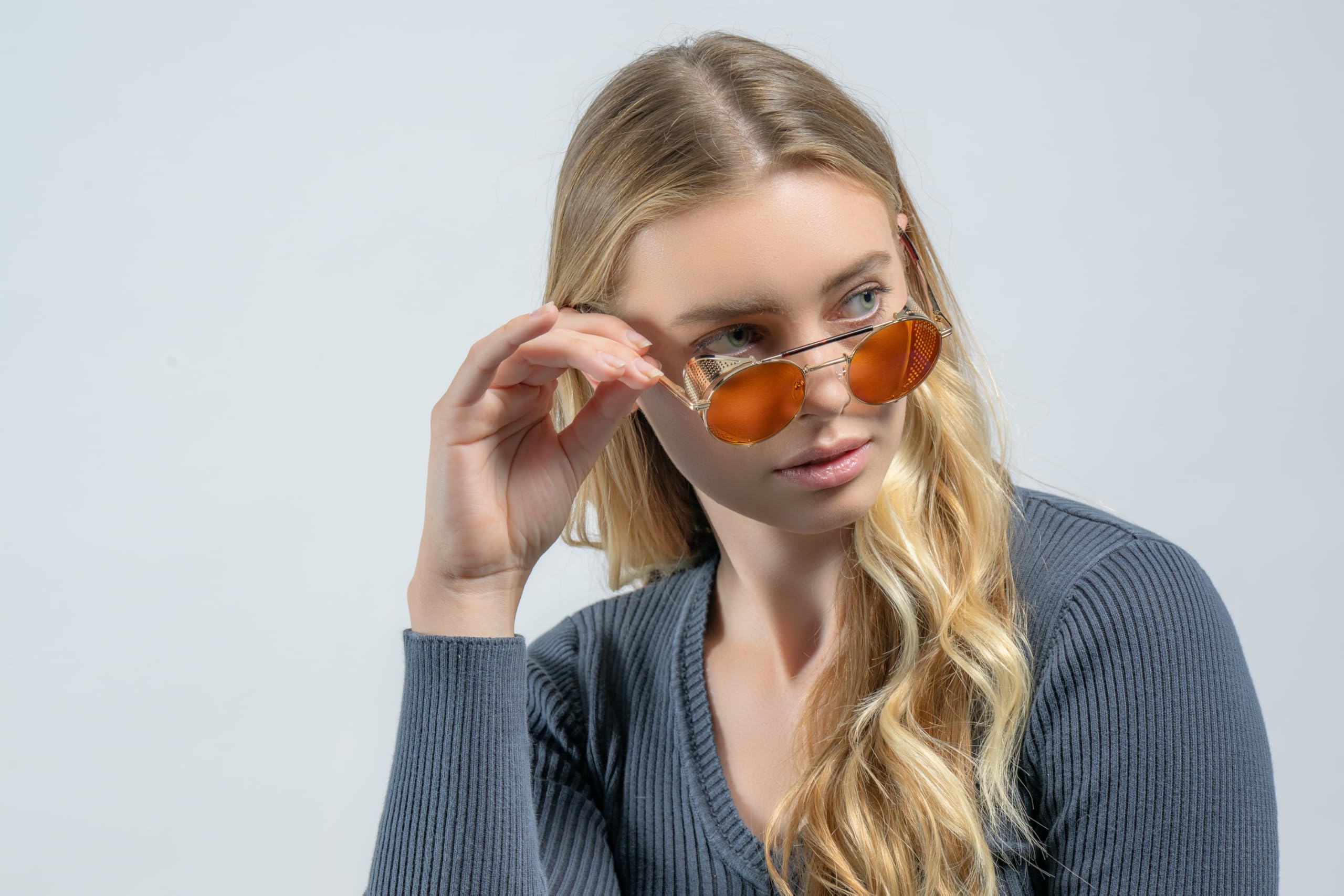 GUNNAR x Borderlands 4 Okulary - Mad Moxxi - Gold - Amber MAX