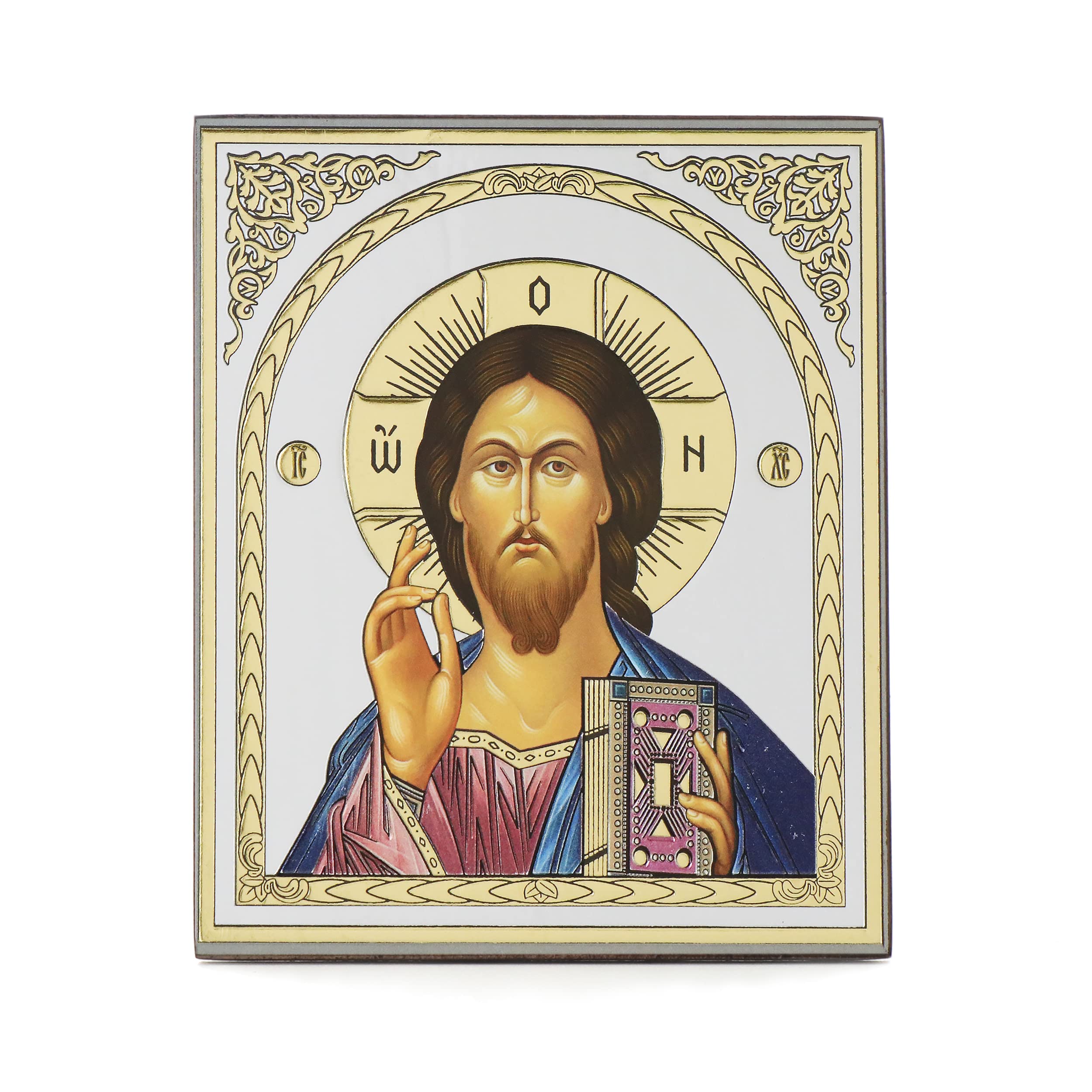 Ikone Gm Von Pochaev Holz 15x18cm - Orthodoxes Heiligenbild Für Gebet & Meditation