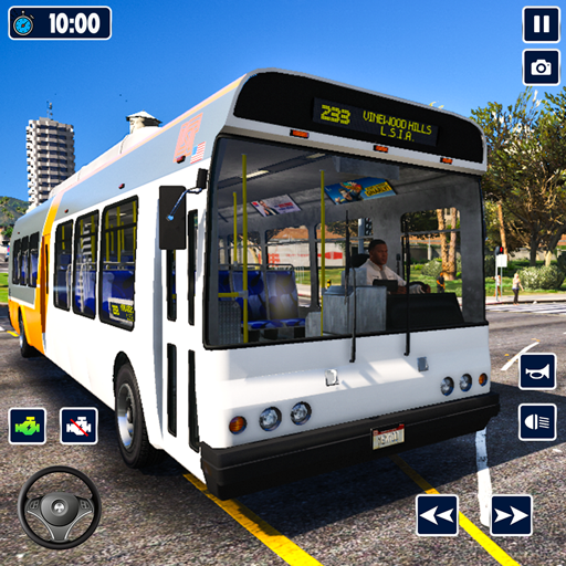 Stadtbus-Simulator für öffentliche Verkehrsmittel, 3D-Fahrspiele