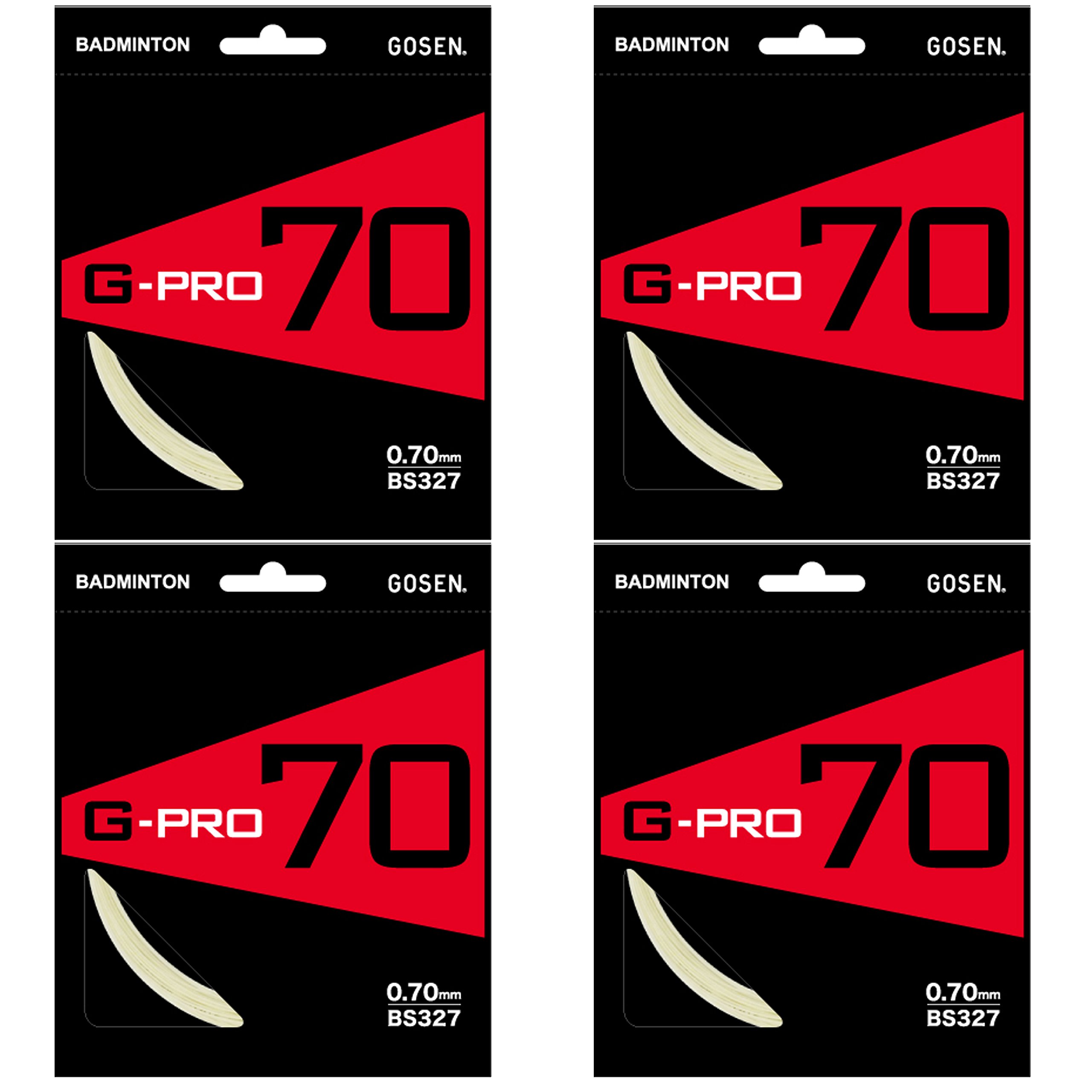 Gosen G-Pro 70 Badminton String White 0.70mm (Set of 4) - Made in Japan (B079KHY5HS) Amazon Price History, Amazon Price Tracker