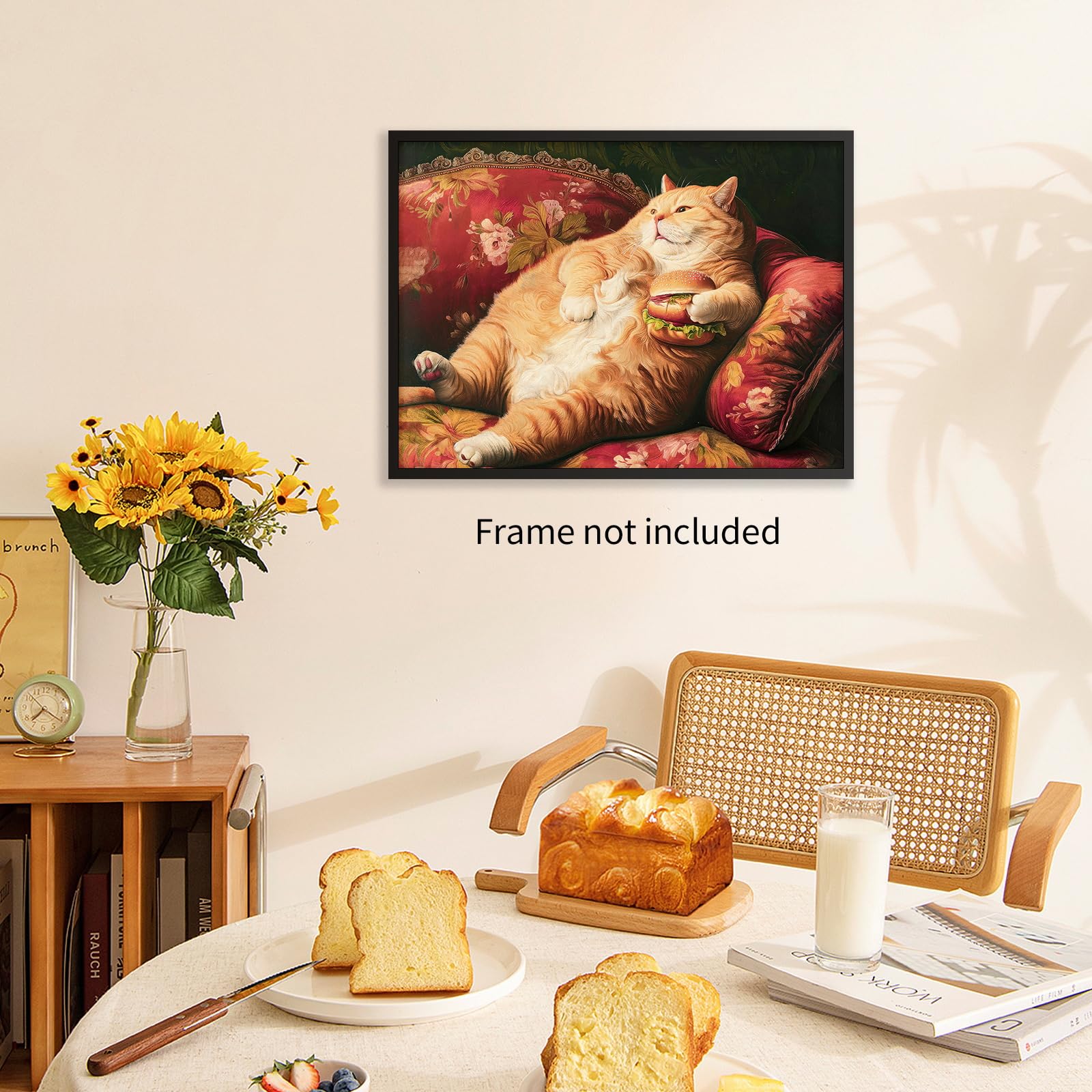 Amazon.com: OMANI Victorian Renaissance Canvas Poster Funny Fat