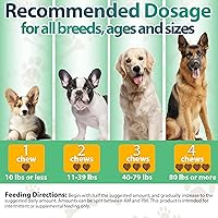 Vista 4 de Prevención de Pulgas y Garrapatas para Perros Masticables - 200 Masticables Blandos Naturales para Perros contra Pulgas y Garrapatas, Suplemento