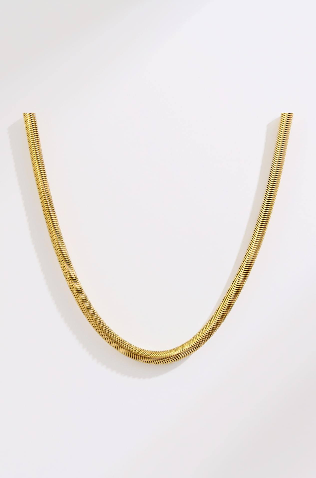 Stainless Steel Snake Chain Necklace For Men Boys