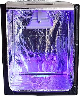 UV Light Box for DIY Icing Box Make Yellow/Oxidized Soles White Again or Making 3D Printer Curing Enclosure Big Curing Station with 395nm and 405nm UV Light