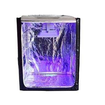UV Light Box for DIY Icing Box Make Yellow/Oxidized Soles White Again or Making 3D Printer Curing Enclosure Big Curing Station with 395nm and 405nm UV Light