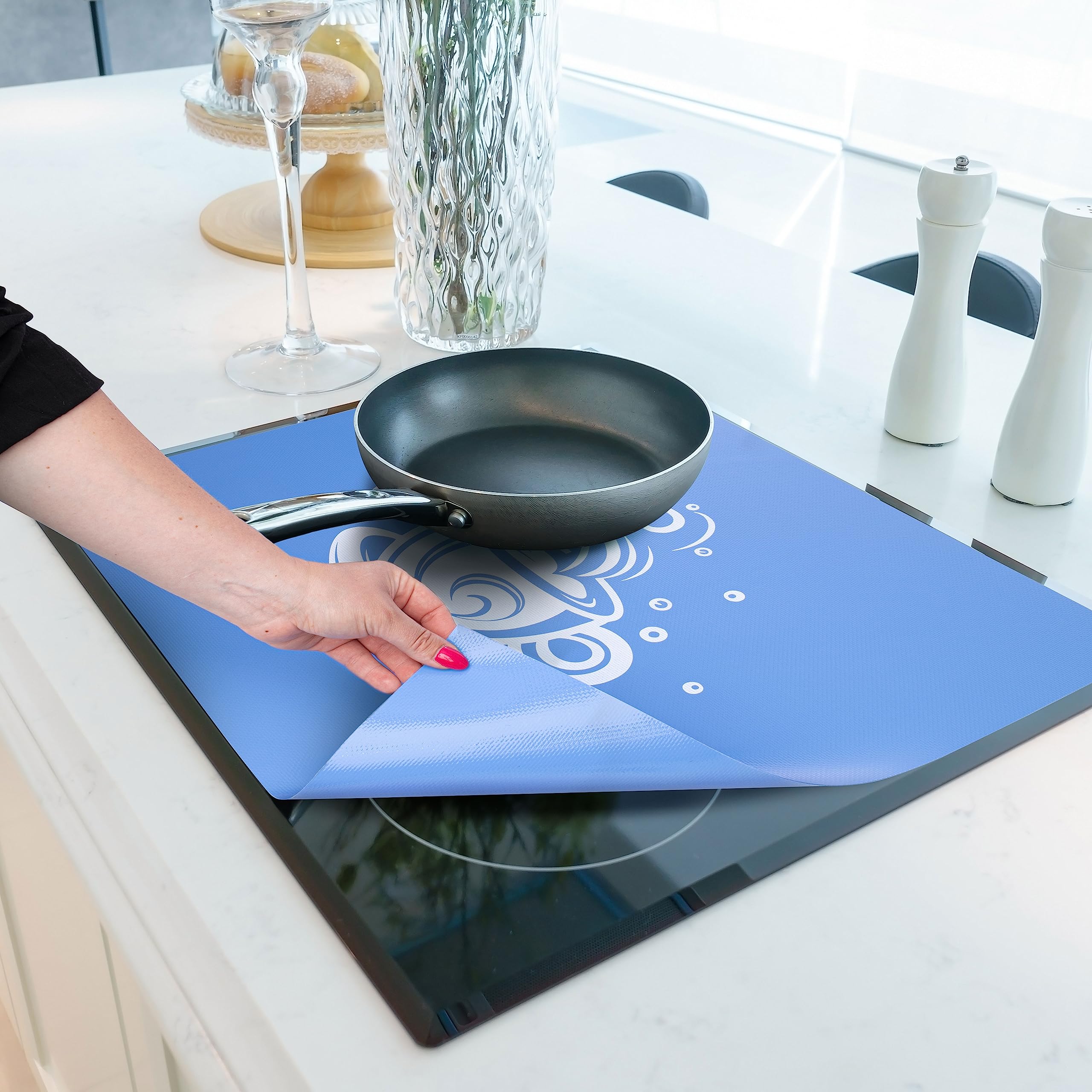 HomeMakers Induction Hob Protector Large 61x53 cm Kitchen