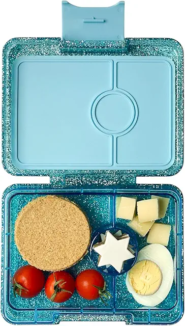 Yumbox Snackbox: Auslaufsichere Bento-Box für Kinder & Erwachsene (3 Fächer, BPA-frei)