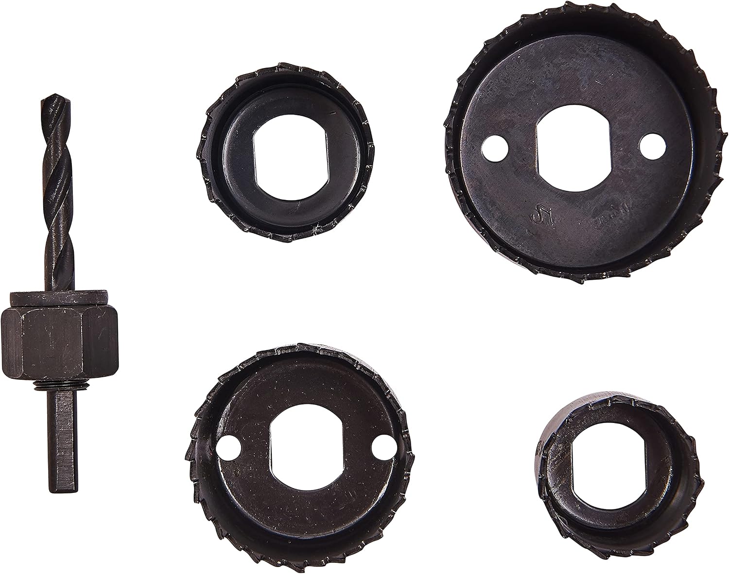 Amtech M1590 5 Piece circular hole saw set, Black - Image 4