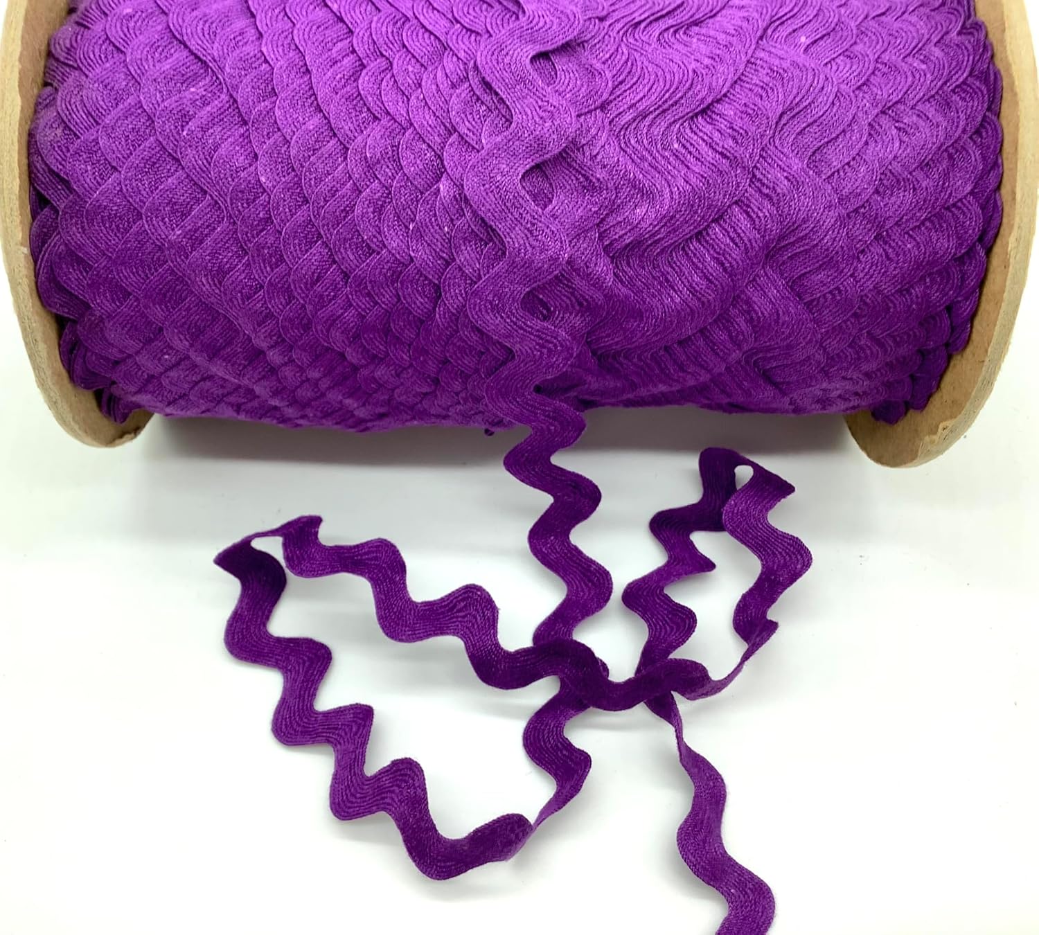 Purple 3/4" (19 mm) 100% Cotton RIC Rac – 25 Yards – Colorfast Sewing Trim for Clothing, Quilting, Home Décor & DIY Crafts | Vintage Cotton