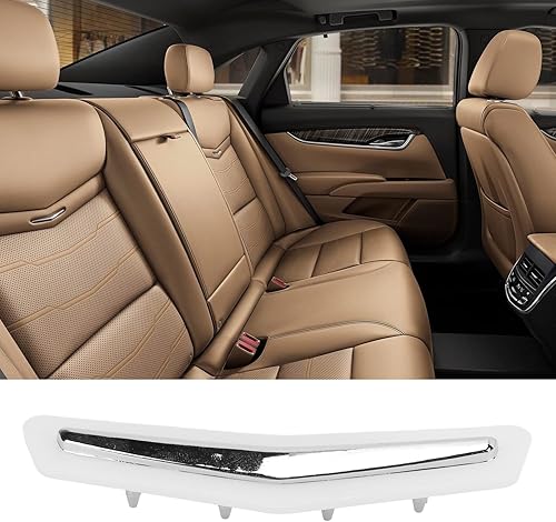 Miniatura 6 de Akozon Emblema de respaldo de asiento, insignia para el interior del asiento del automóvil, adorno de forma de cresta ondulada, repuesto para el