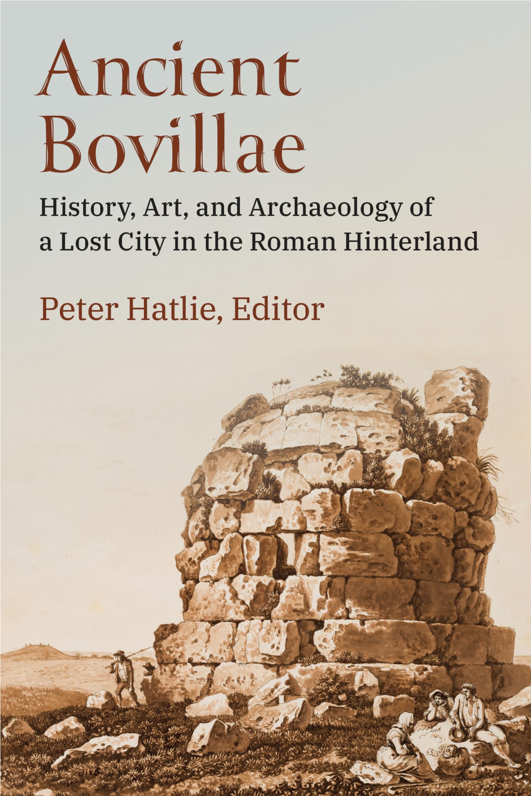 Ancient Bovillae Roman history book art archaeology lost city hinterland