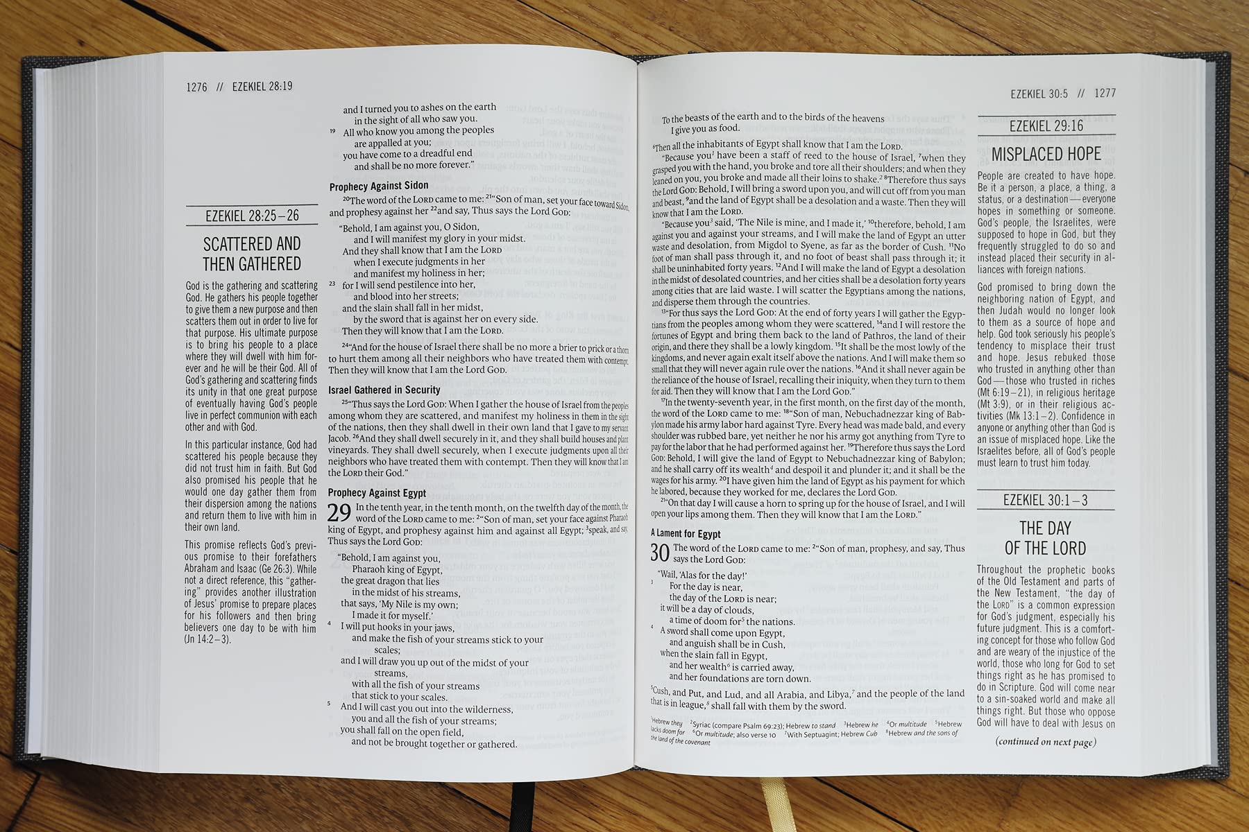 The Jesus Bible, ESV Edition, Cloth over Board, Gray - Image 12