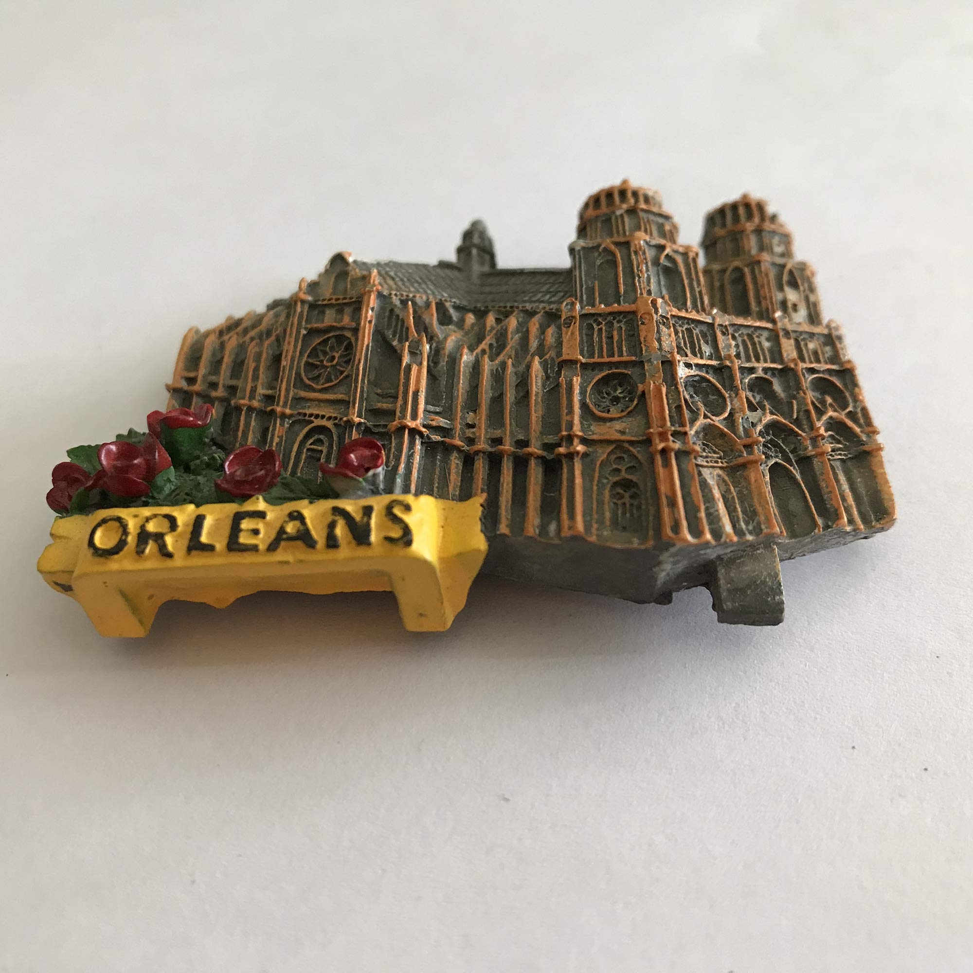 Orleans Francia Magnete da frigorifero Città Viaggio Souvenir Fatti a