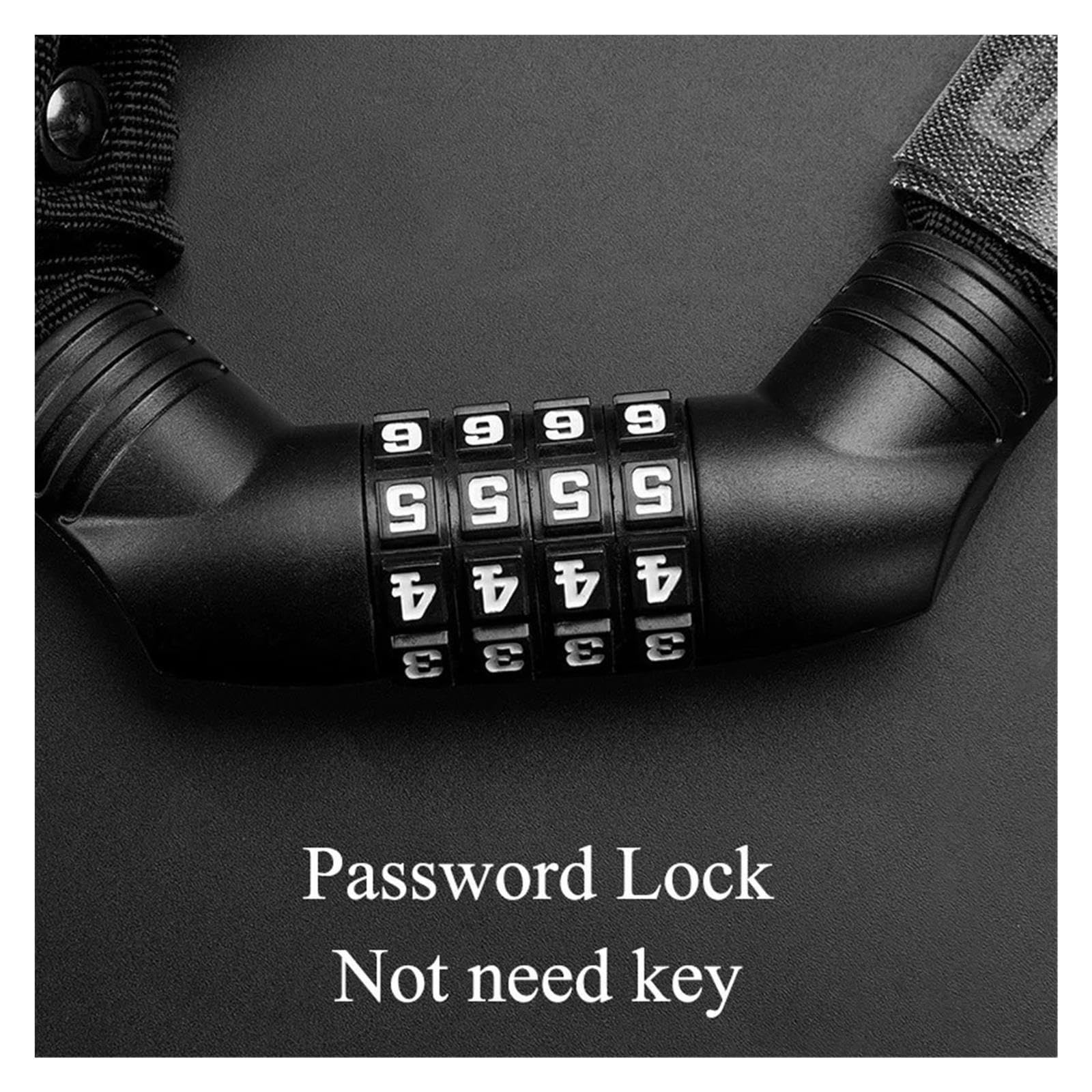 1 lucchetto a catena con password portatile