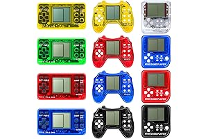 12Pcs Video Game Party Favors for Kids, Arcade Video Game Keychain Video Game Party Supplies