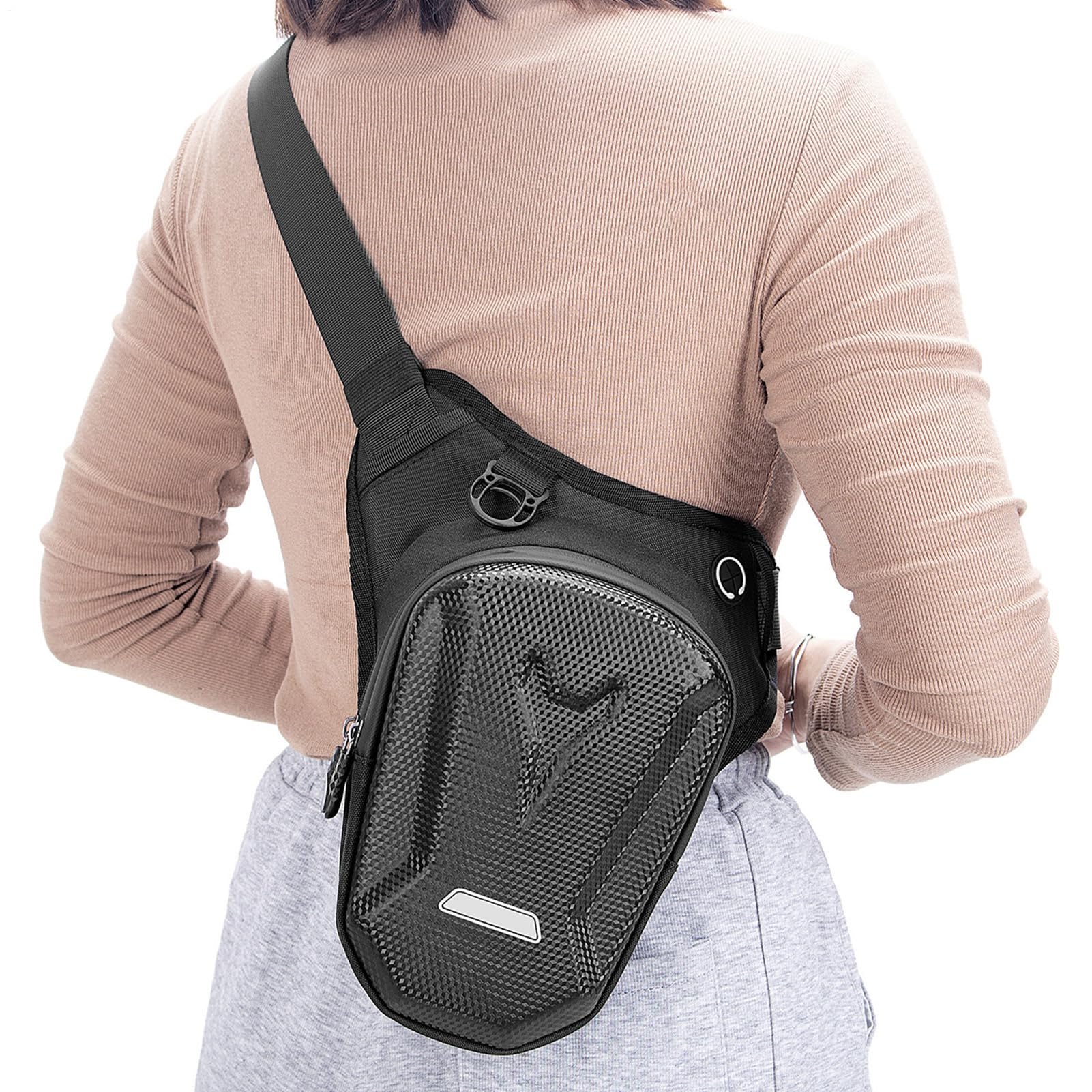 Bolsa de pierna para moto ideal para excursiones de senderismo y viajes en bicicleta 8